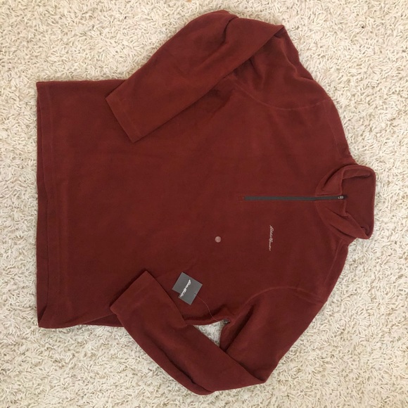 Eddie Bauer Long Sleeve Fleece Pullover (L)